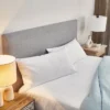 Funda de almohada 100% algodón listado, extrasuave - Imagen 2